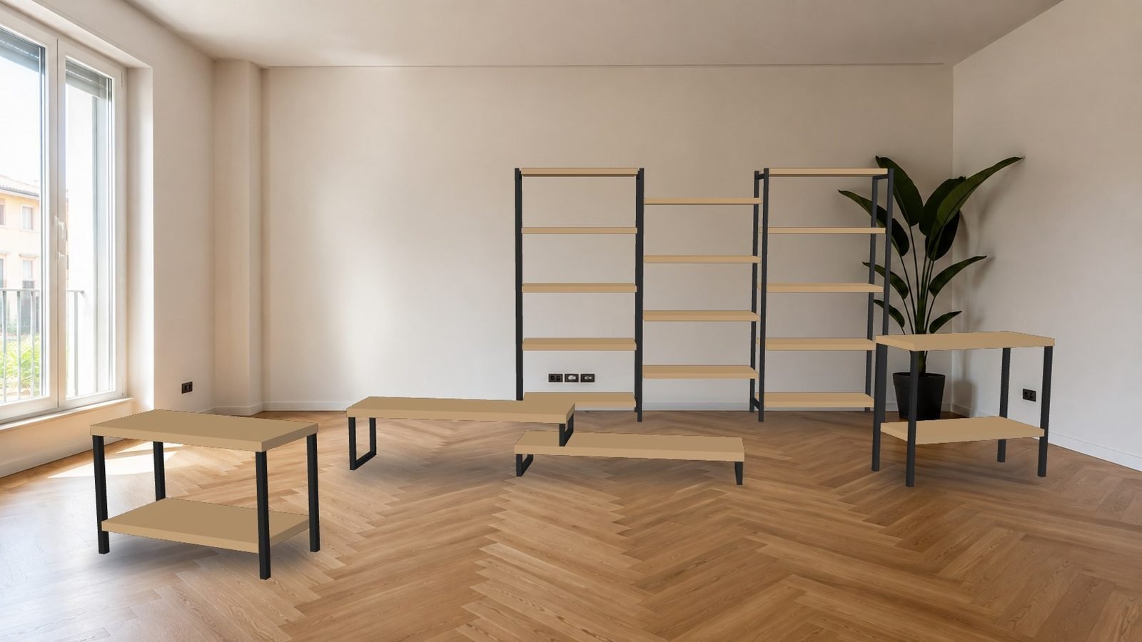 Mobili Homora Design in anteprima nella stanza